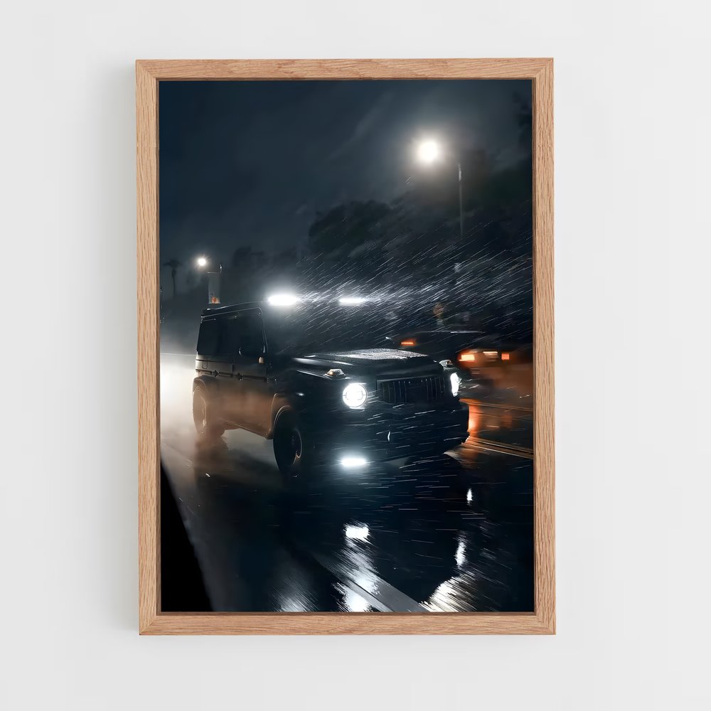 Poster splendide G amg – affiche Mercedes (vue 4)